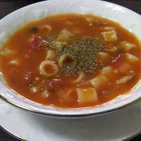 ベジタブル・パスタスープ。