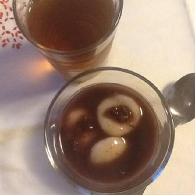 冷たいおやつはもうお終い
