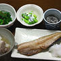 久しぶりに普通の晩ご飯