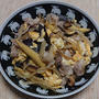 豚肉と生キクラゲ他の中華風玉子炒め(木須肉)