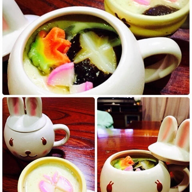 秋鯖と新生姜の炊き込みごはん&茶碗蒸し