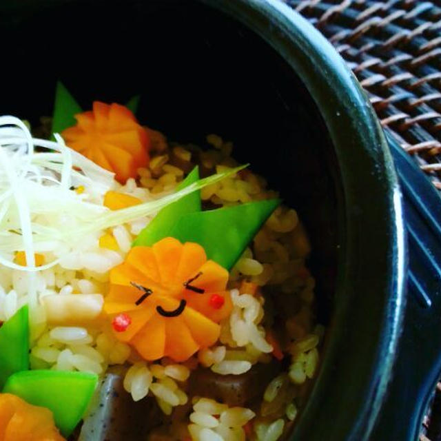 可愛い混ぜご飯♪