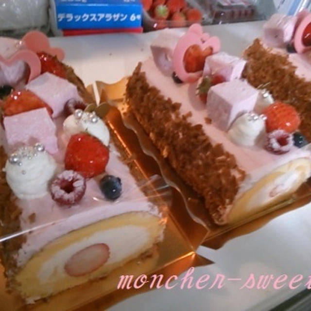 パステルピンク☆ハートロール