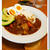 カレー＆またまたダンナのから～いわかめの酢の物♪