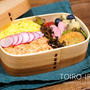 鮭の２色弁当と、今日のレシピ