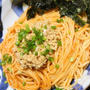 11月3日　　納豆キムチパスタ