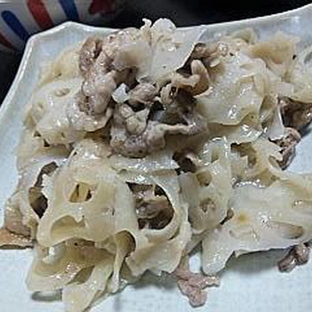 レンコンの洋風きんぴら　（キッチン　ラボ）　レシピの由来と・・・思い出