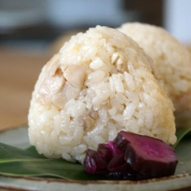 鶏ごぼうおにぎり