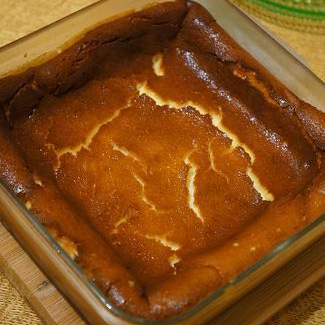 ミキサーで簡単チーズケーキ
