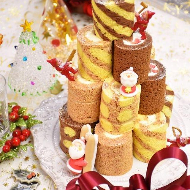 ☆X'mas tower-cake 2017☆