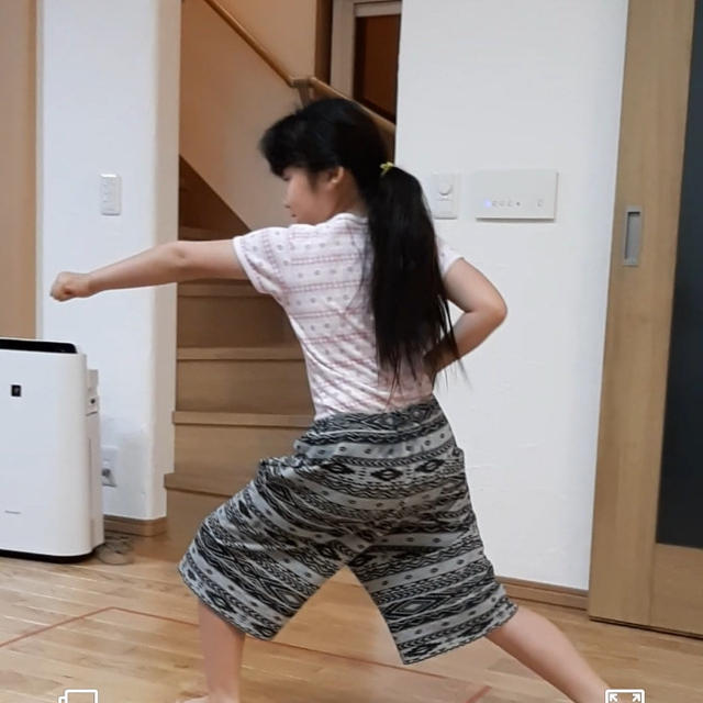 【次女】空手始めました