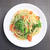 お野菜だけでも旨味たっぷり♪水菜とトマトのパスタ