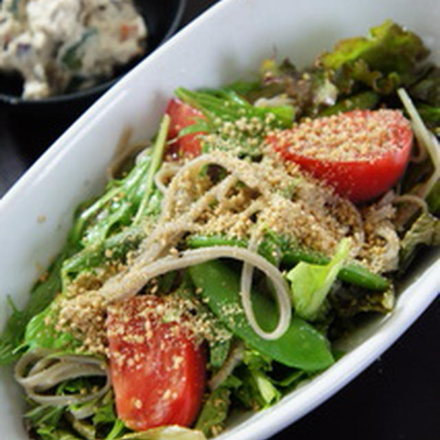 蕎麦サラダ
