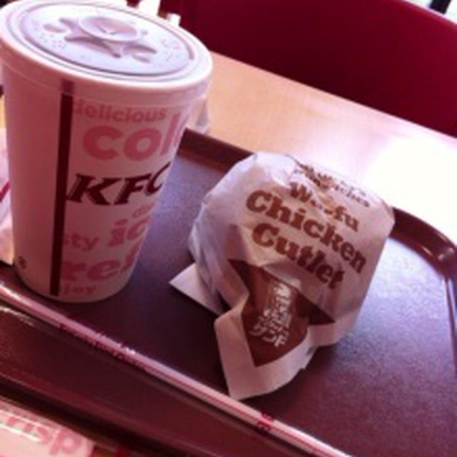 KFC　和風チキンカツサンド