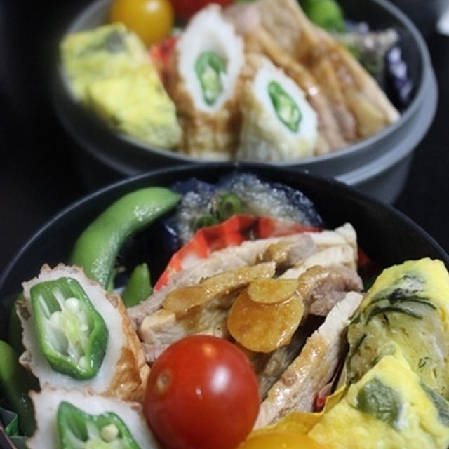 今朝のDK君たちのお弁当♪　他にも持参します！