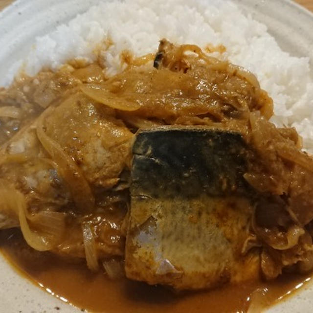 サバと玉ねぎのカレー