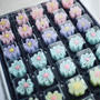 ういろう製の菊の花　-　和菓子のオーダーメイド