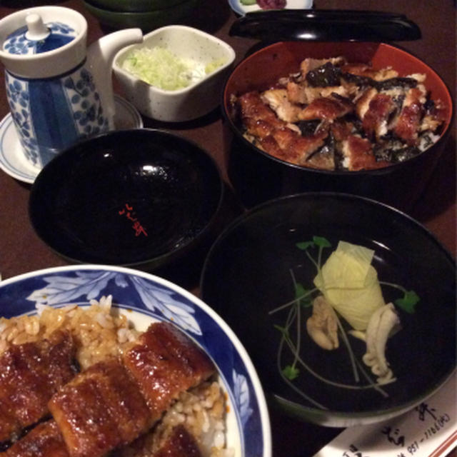 土曜日は鰻食べる
