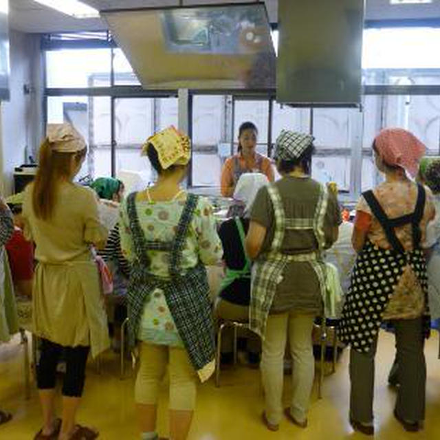 先週に足立区東和地域学習センターで韓国料理講座をしました。