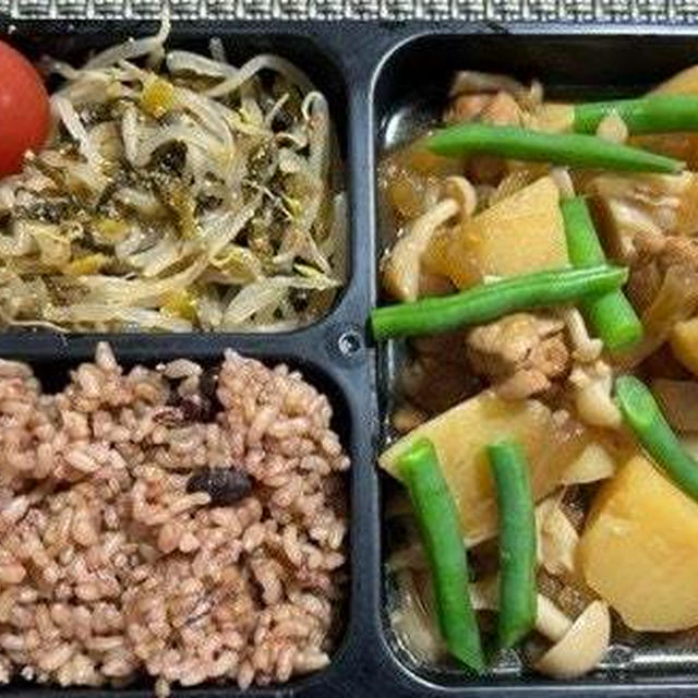 肉じゃが弁当・キノコセット・反省～