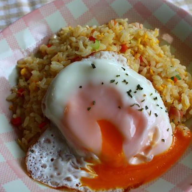 子供たちとの休日は冷凍チャーハン♪
