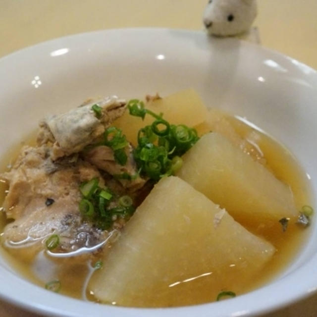 鯖缶大根☆