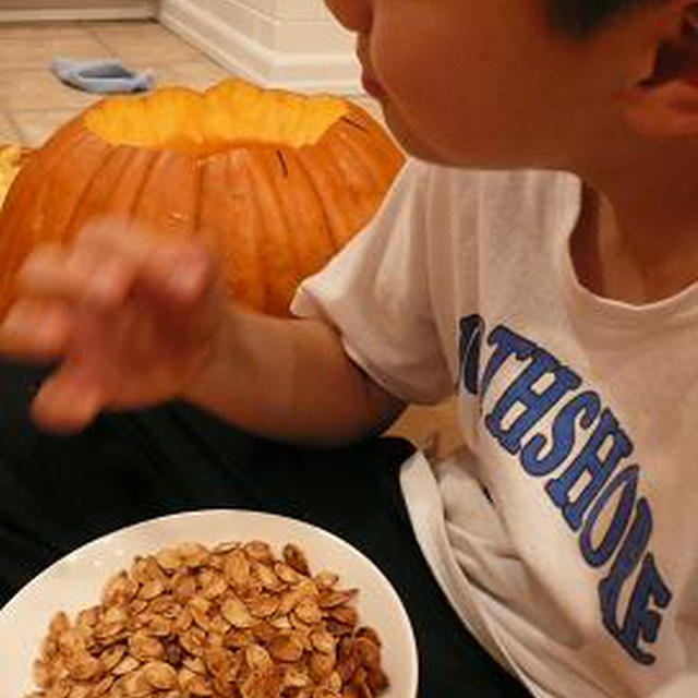 かぼちゃの種の食べ方 Roasted Pumpkin Seeds By Latte To Teaさん レシピブログ 料理ブログのレシピ満載