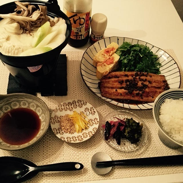 秋刀魚のかば焼きとか