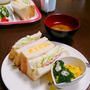 今日も湯だね角食！　プレーンとくるみ♡