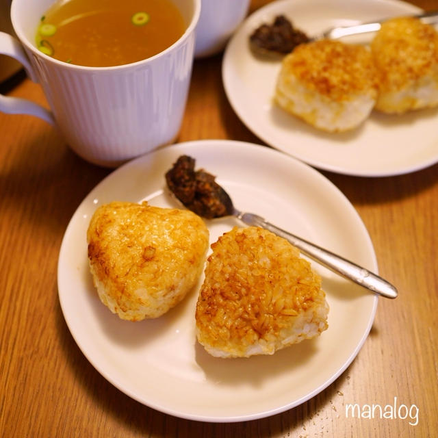 ［レシピ］簡単！ミニミニ♪香ばし焼きおにぎり