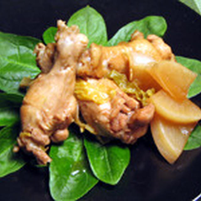 簡単で美味しい白菜と鶏肉の煮込み