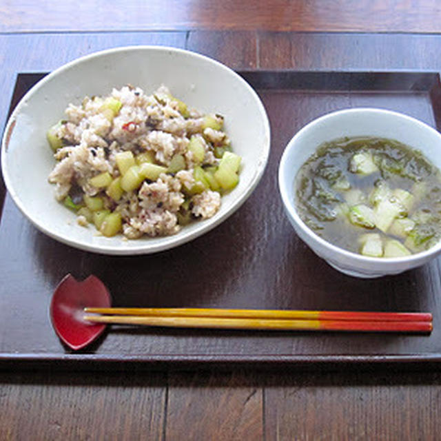 加賀きゅうりの朝食