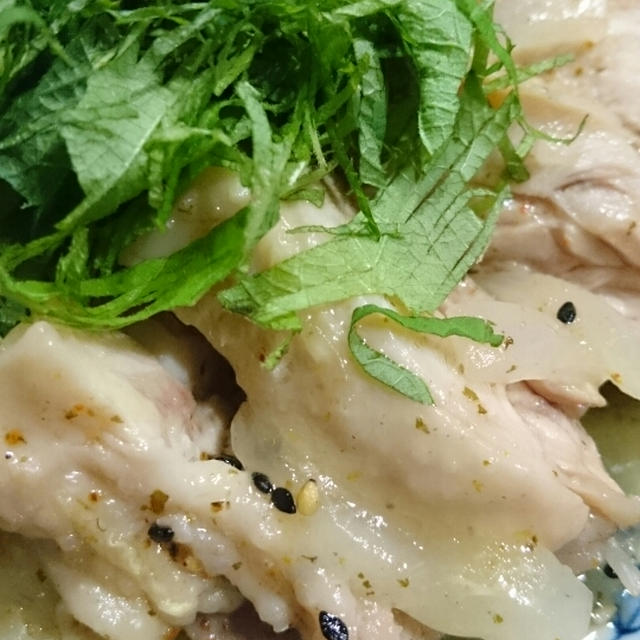 鶏と新玉ねぎの梅煮