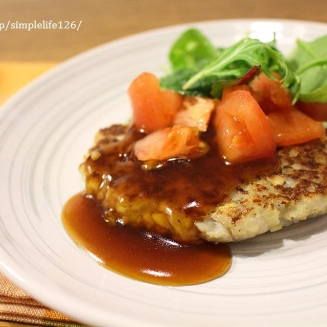 待望のﾍﾞｼﾞﾊﾞｰｸﾞ！お肉とつなぎﾅｼ！もりもり食べて綺麗に♡