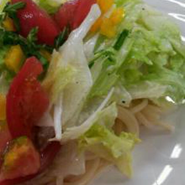 冷た～いサラダパスタ