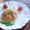 シャキシャキ野菜と一緒にたらこ焼きそば♪