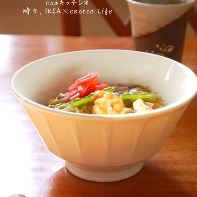 ダンナが作ってくれた中華丼ランチ×年末のご挨拶♪
