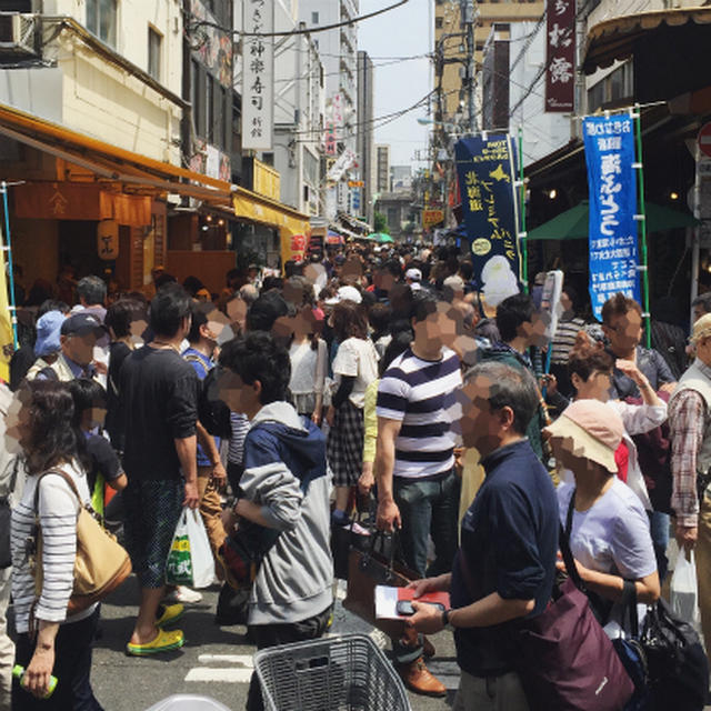 築地のお祭りに行ってきました！