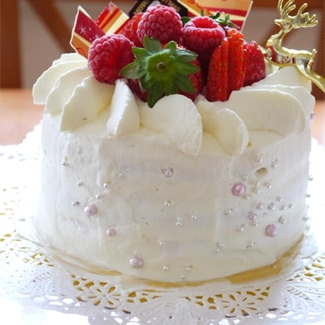 我が家のXmasケーキ♪