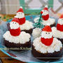 クックパッドニュースで配信されました♪クリスマスに簡単サンタのケーキ