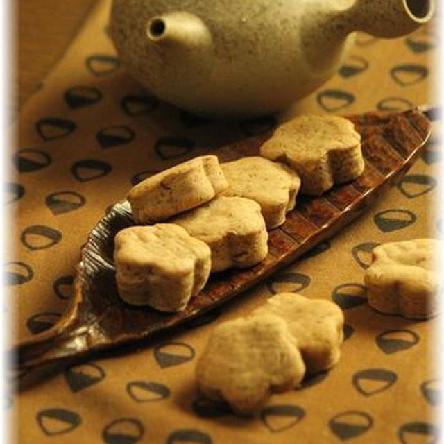 栗たっぷりクッキー。