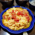 【家ごはん/献立】 トマトととろとろ卵の炒め物 [レシピ] 豚バラ大根煮
