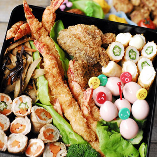 運動会のお弁当　八月踊り