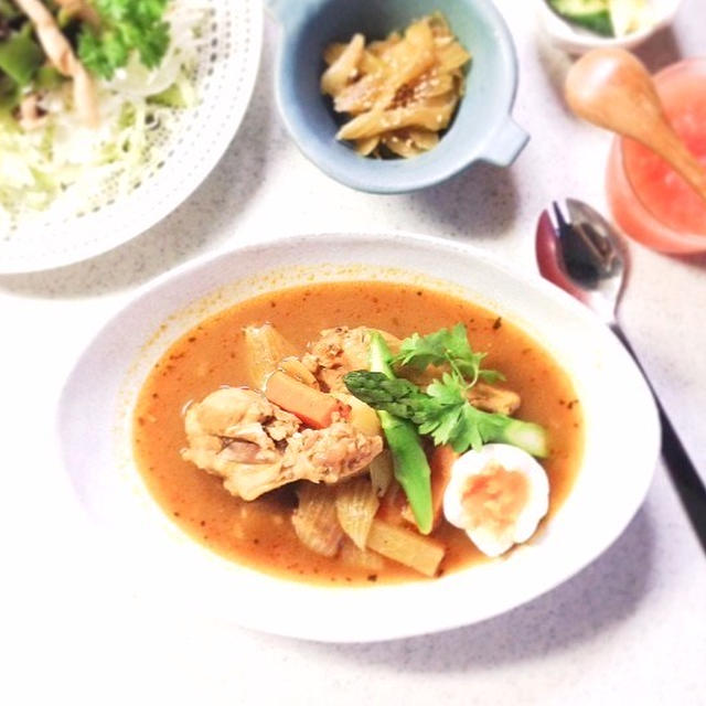 【　爽やかスパイス スープカレー・日本化粧品検定受けました 】