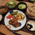 鯖の竜田揚げの晩ご飯　と　ご近所の花シリーズ♪