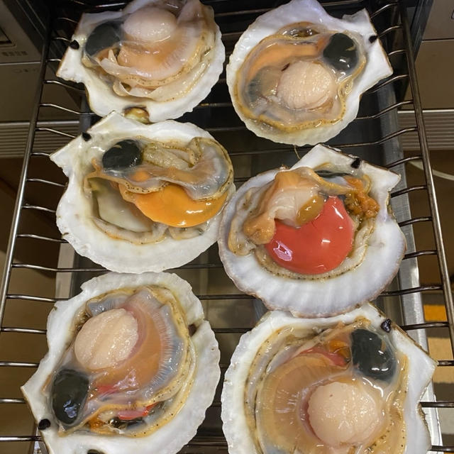ホタテグリル焼きです