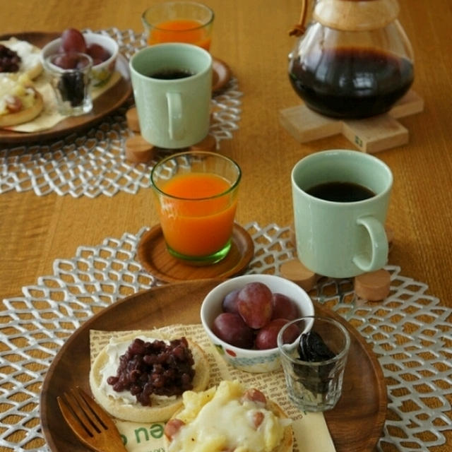 日曜日の朝ごはんは甘くて辛いのです