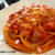 今年初のパスタはフレッシュトマトを加えたアマトリチャーナで