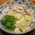 豚しゃぶすだちおろしうどん　と　ギボウシの花