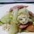 【　ゆみぴいさんのレタスとソーセージｄｅそうめんパスタ　】